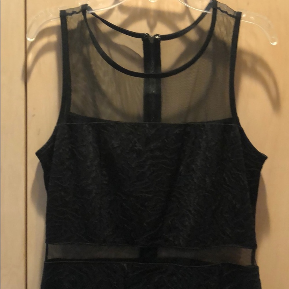 Black Cutout Party Dress